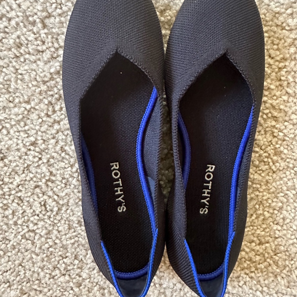 Solid Black Rothy’s Ballet Flats - image 2
